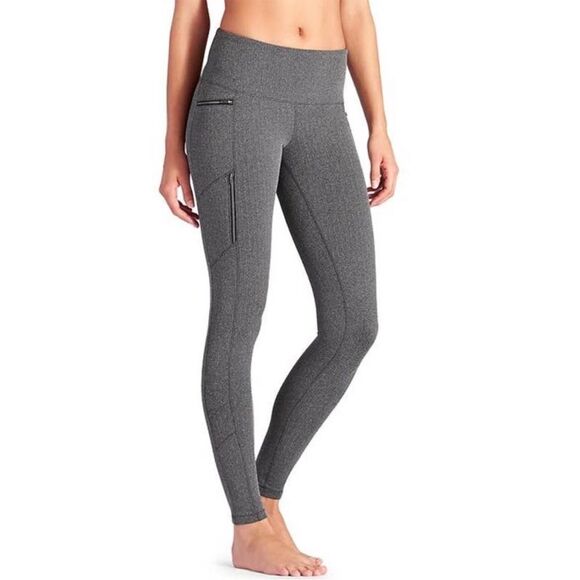 ATHLETA SLY DRIFTER HERRINGBONE LEGGINGS SIZE SMALL - Picture 3 of 8